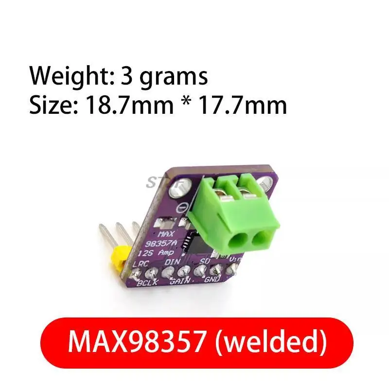 Усилитель Max98357 I2S 3 Вт класс D интерфейс разрыва ЦАП модуль декодера безфильтровая