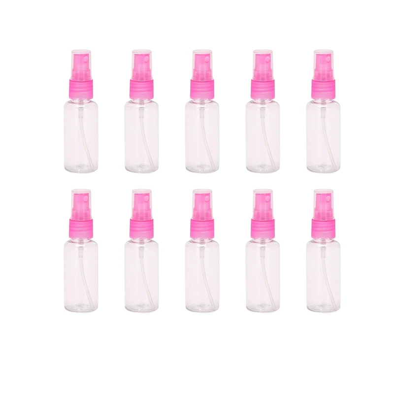 

10 Empty Cosmetics Transparent Atomizer Liquid Spray Bottle 30Ml