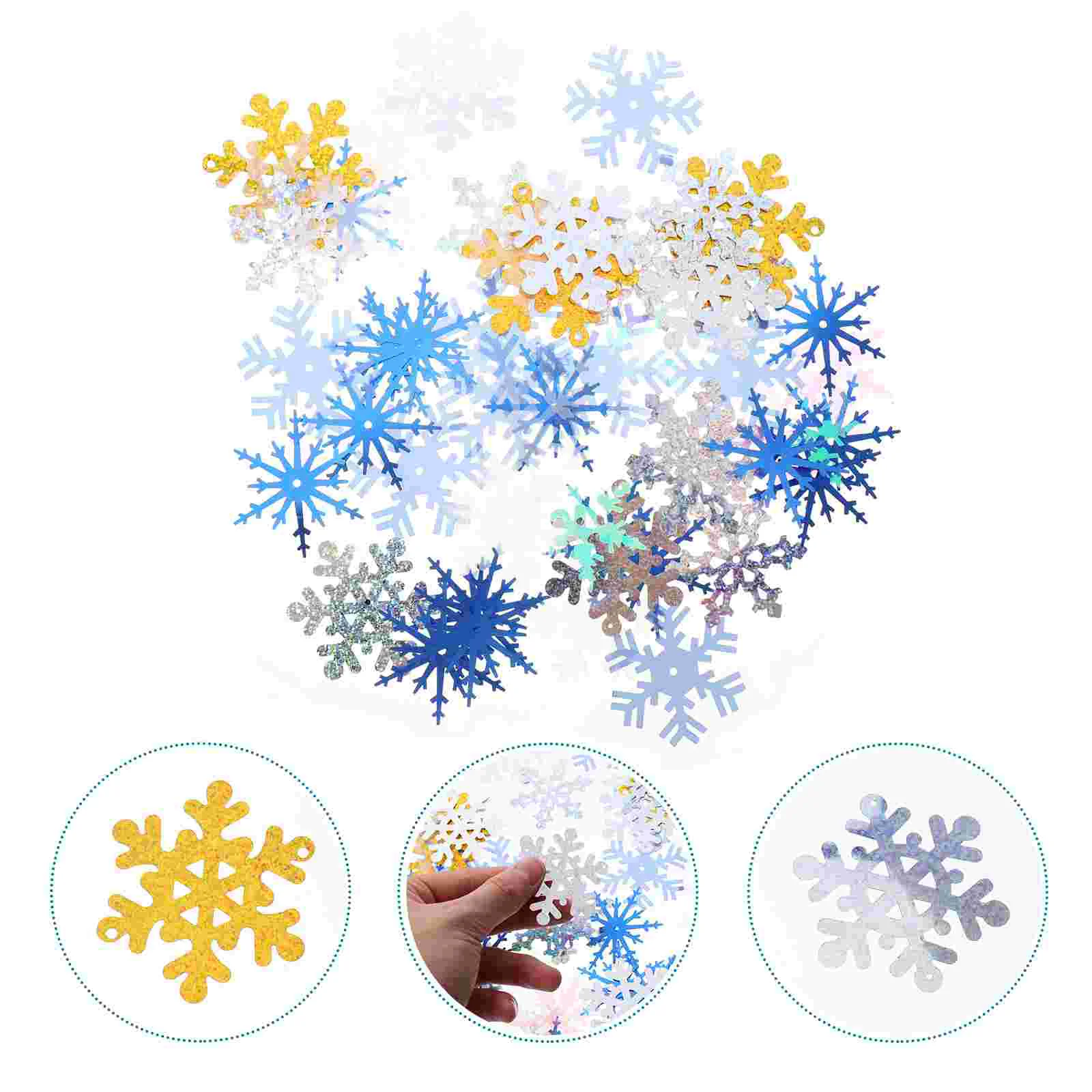 

1 pack Creative Durable Xmas Confettis Party Confettis Christmas Confettis Christmas Decors for Home
