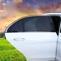 auto parts 2pcs car frontrear sun shade auto uv protect curtain for car windshield sunshade mesh sun visor protection window fi