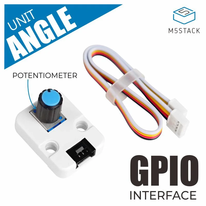 

Официальный мини-угловой поворотный переключатель M5Stack с потенциометром