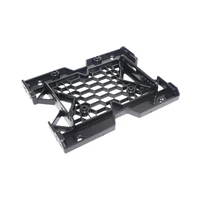 5 25 inch to 3 5 inch 2 5 inch cooling fan bracket ssd adapter hard drive case hdd mounting tray