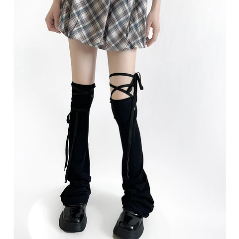 Женские гетры Y2K из хлопка