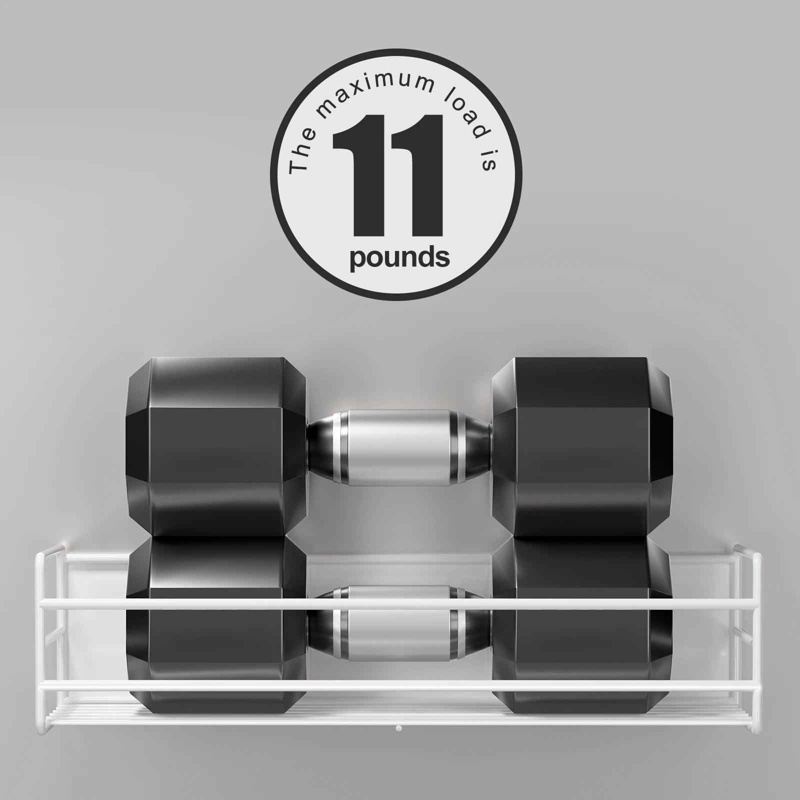 3 шт. магнитные металлические полки для холодильника