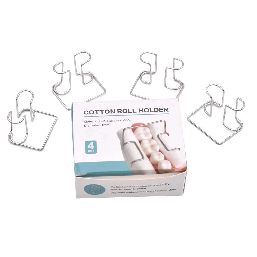 Стоматологический зажим для ватного рулона автоклавируемый держатель из