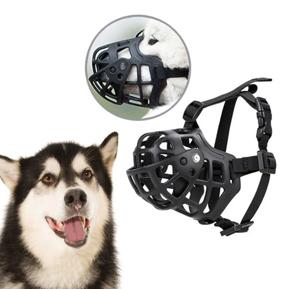 

Легкие собачьи дышащие намордники для корзины, магнитный намордник из силикона, прочный регулируемый намордник для собак