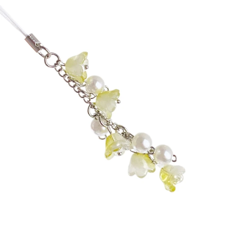 Цепочка для камеры уникальный брелок ключей Ландыши подвеска телефона идеальный