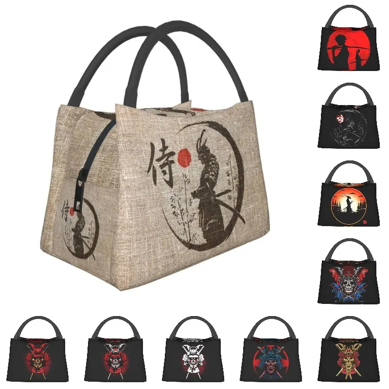 

Samurai Warrior Insulated Lunch Bags for Women Waterproof Cooler Thermal Lunch Tote Work Picnic