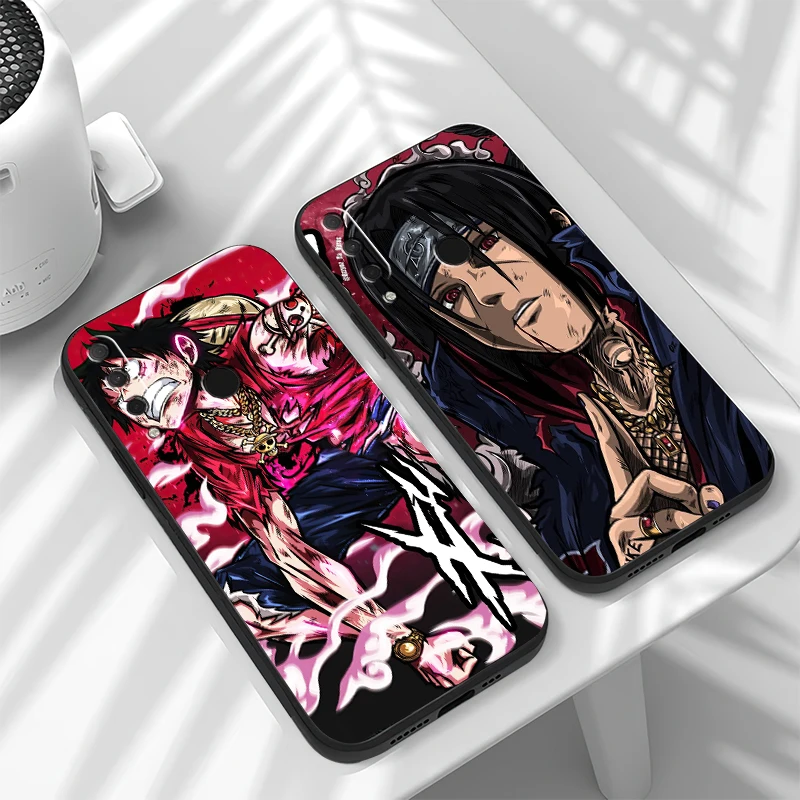 

NARUTO Japan Anime Phone Case For HUAWEI Honor 8X 9X 9 Lite 10 10X Lite 10i 9A Smartphone Black Soft TPU Silicone Cover