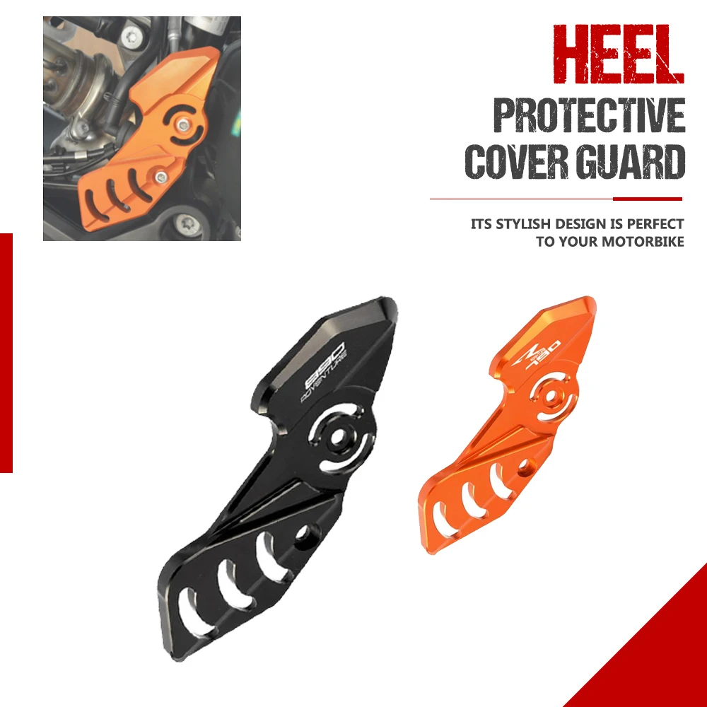 

Motorcycle Accessories FootPeg Footrest Rear Set Heel Plates Guard Protector FOR 790 890 Adventure R S 2019 2020 2021 2022 2023