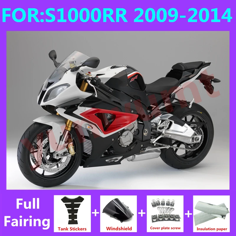 

Новый комплект обтекателей для мотоцикла ABS подходит для S1000RR 09 10 11 2009 2010 S 1000 RR S1000 RR 2011 2012 2013 2014 комплект обтекателей красный белый