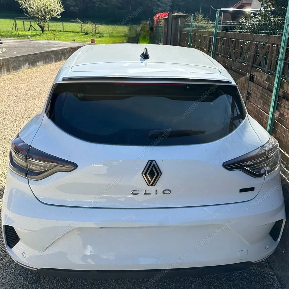 Фото Maxton Style For Renault Clio MK5 Clio 5 2019 2020 2021 2022 2023 2024 2025 Hatchback Car Rear Roof Spoiler Bodykits Tuning №2