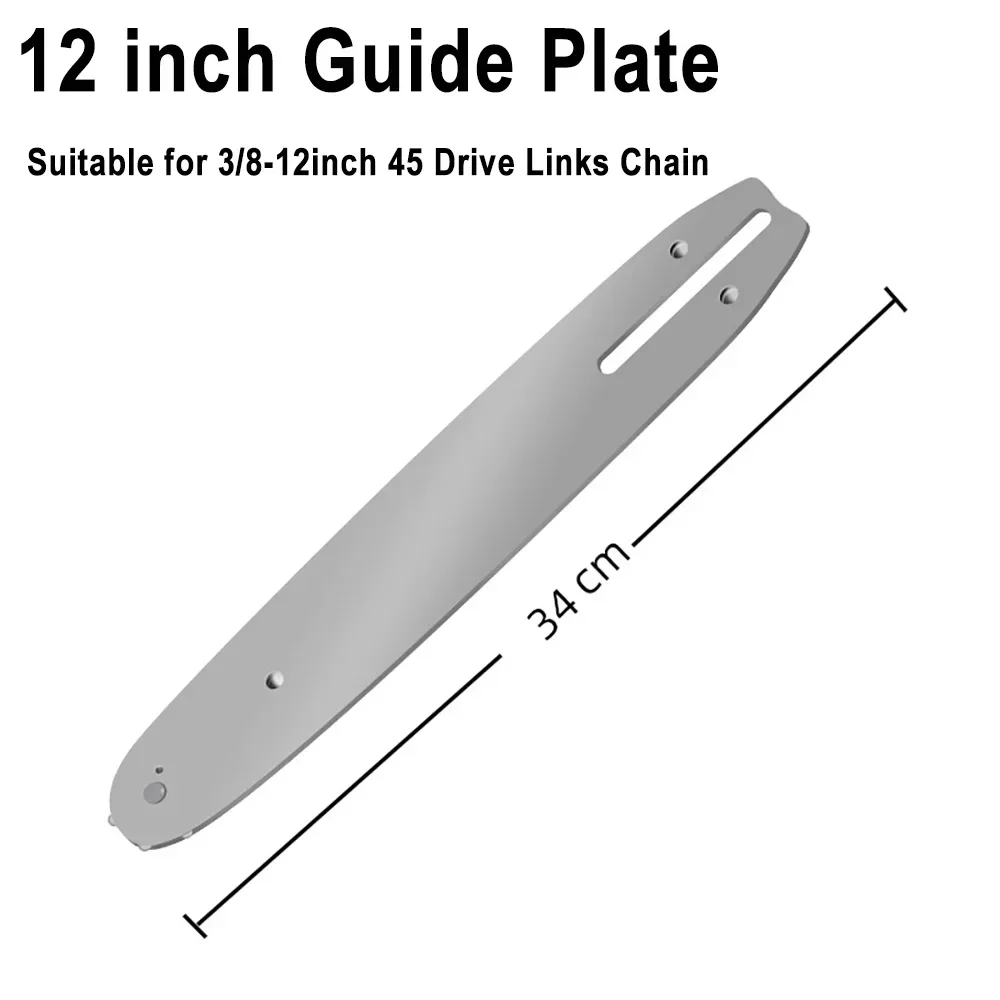 12-дюймовая электрическая пила первоклассный сплав Φ Bar 45 звеньевая цепь набор 3/8