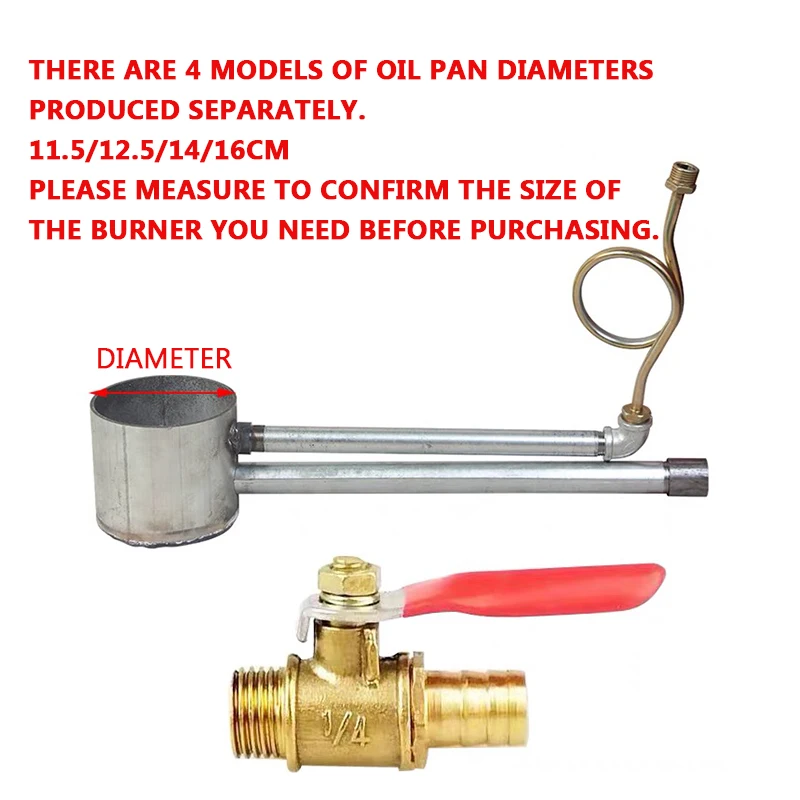 Новая печь для нагрева отработанного масла горелка фермы промышленная