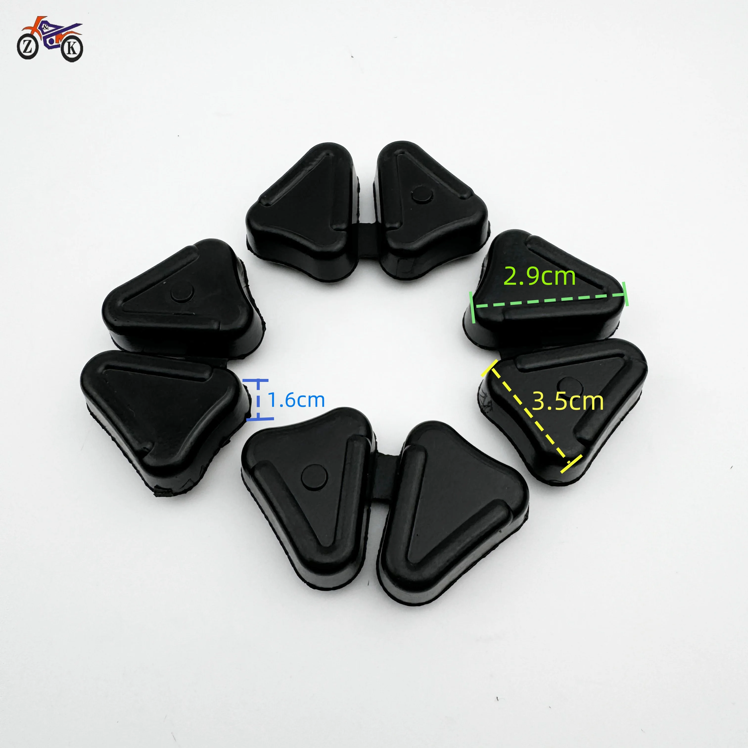 4 шт. двухколесный ролик Thai Honda Rubber Wave110 Dash125 wave 125i Supra X 125 Grom125 Z125M C125A 06410-KWB-600