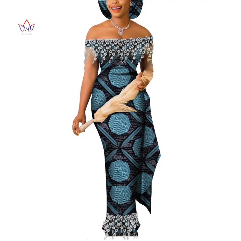 Женское платье-макси с принтом в наличии |