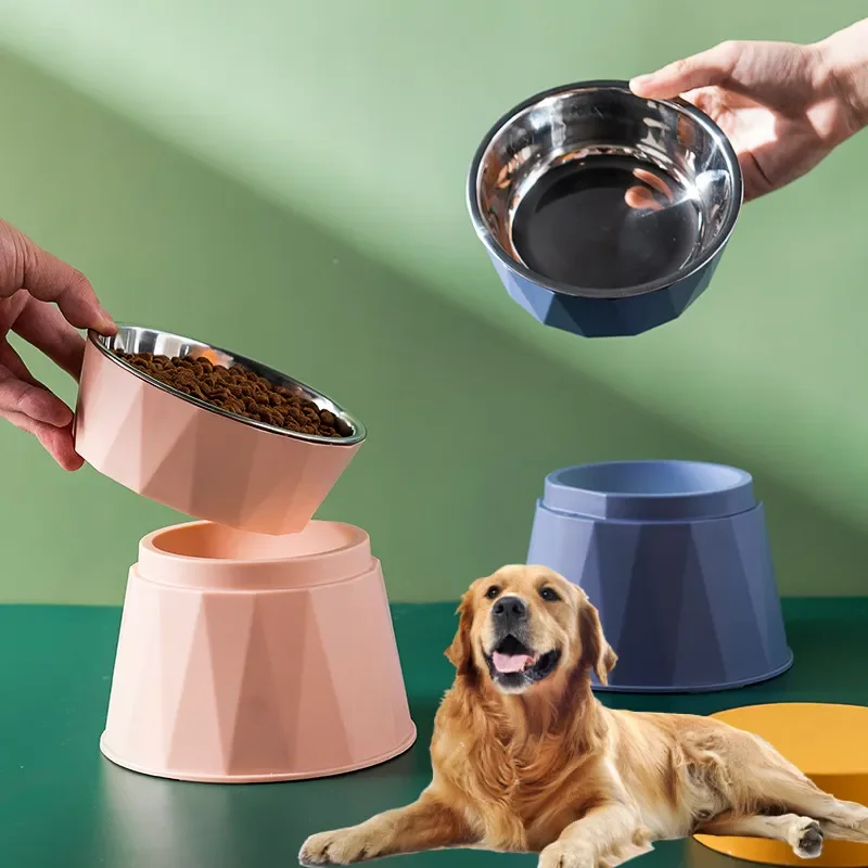 

Новая миска для питомцев, пластиковая защита для шеи, высокой стопы, для кошек, товары для домашних животных, защита от опрокидывания, ракови...