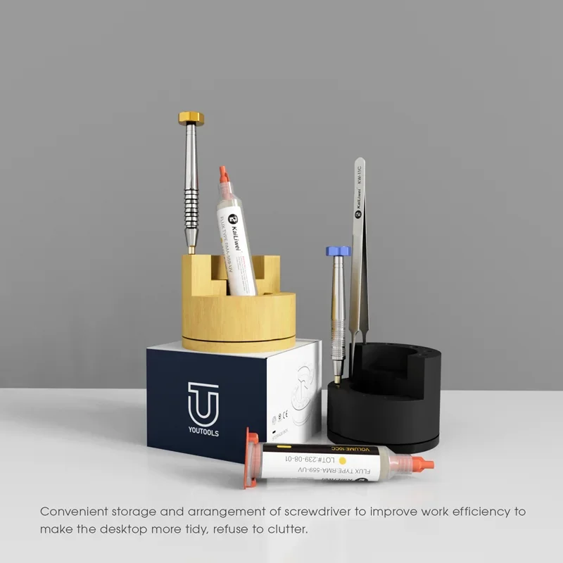 Фотографическая вращающаяся стойка для хранения пинцета отвертки