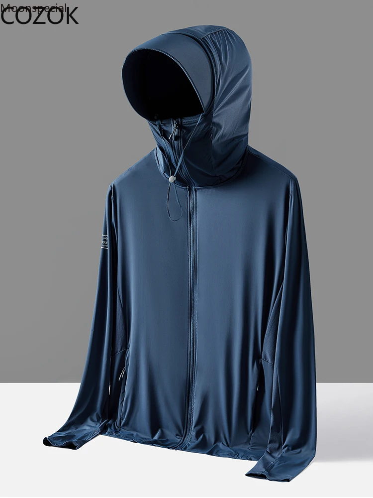 Летние мужские пальто с защитой от ультрафиолета UPF 100 + дышащая тонкая крутая