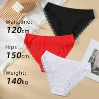 womens briefs plus size lingerie lace underwear sexy woman briefs sexual sexy panties for hot sex clothes cunt big 2022 6pcs