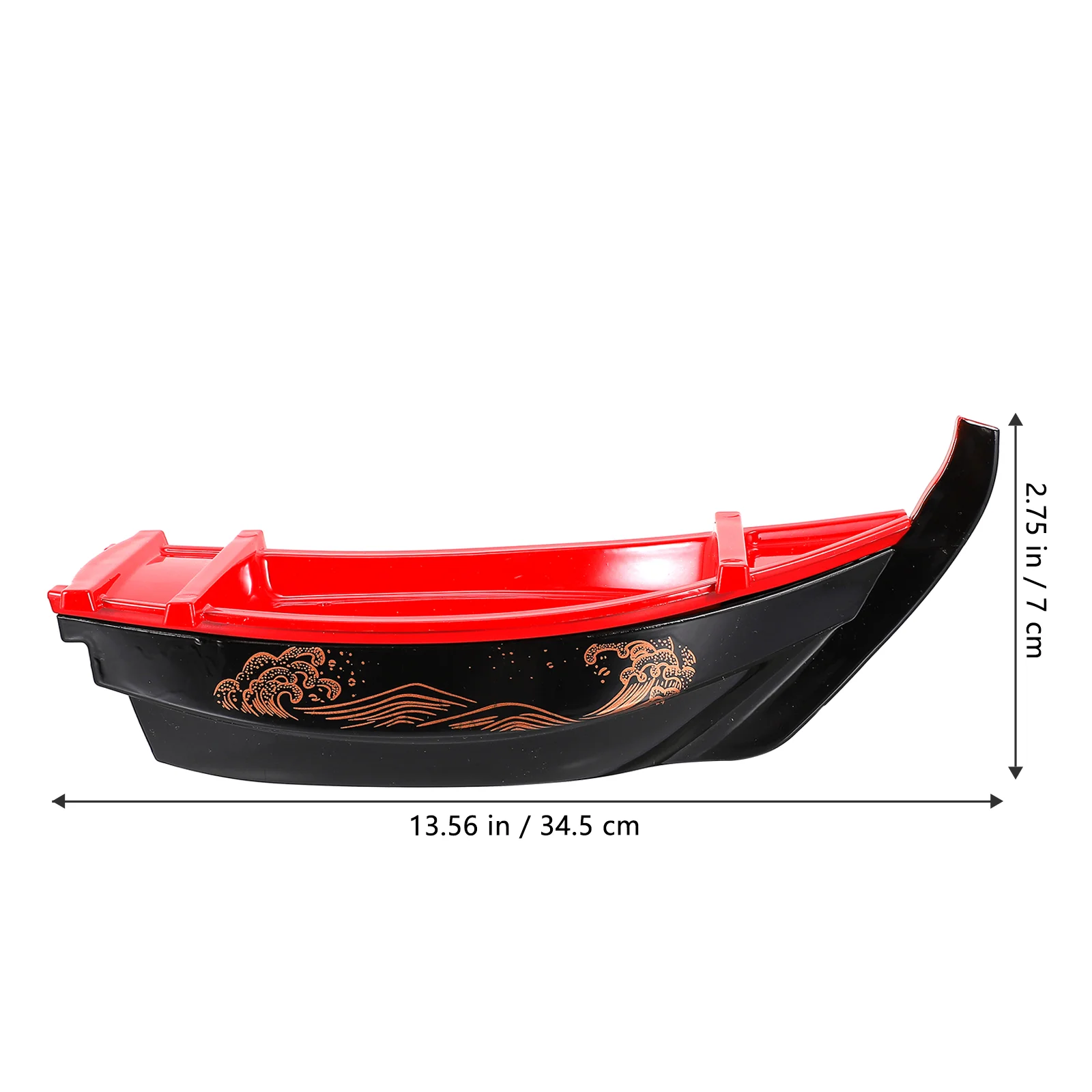 Тарелка для суши лодка в японском стиле посуда форме дисплея меламиновая