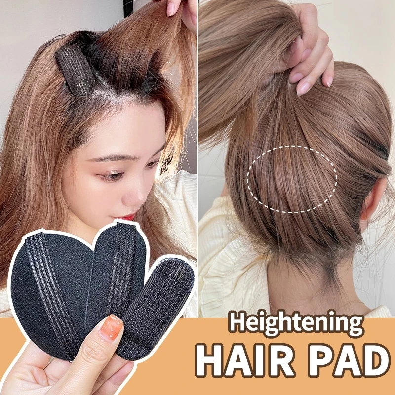 

Ladies Fluffy Hair Clips 2 pcs set fluffy hair pads Natural root pads sponge hair care and styling tools Hair Pins Accessories