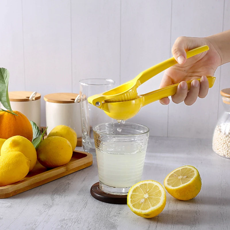 

Manual Lemon Squeezer Juicer Portable Mini Blender Practical Kitchen Tools Hand Pressed Orange Fruit Juicer Aluminum Alloy