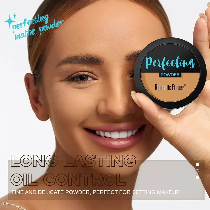 Набор Прессованных Пудр Для Лица Матовая Отделка Долговечный Контроль Блеск