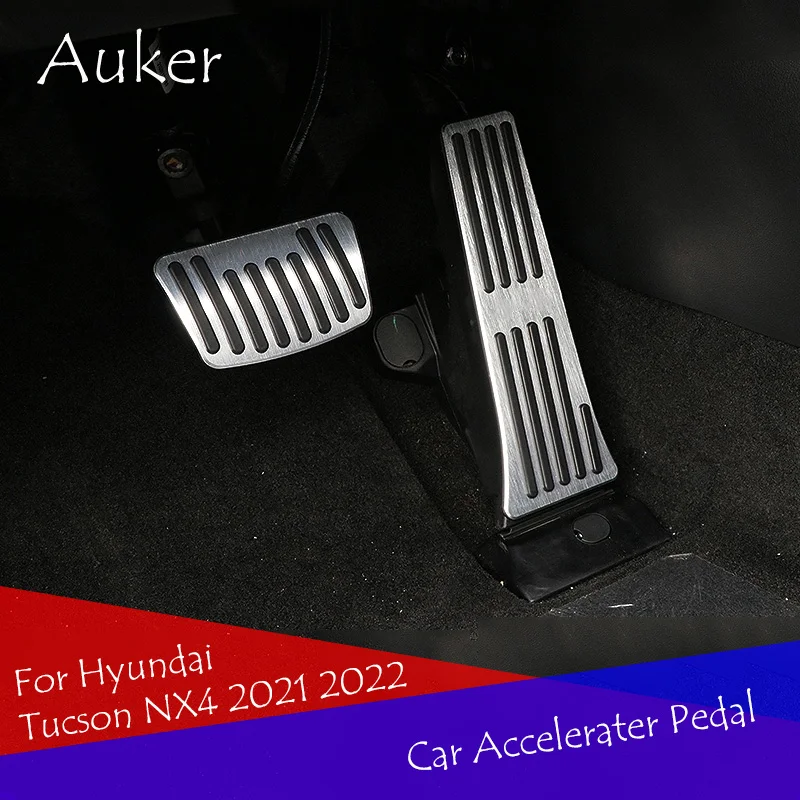 

LHD RHD Accelerator Brake Pedal Treadle Footrest Plate Clutch Throttle Refit Car Styling For Hyundai Tucson 2021