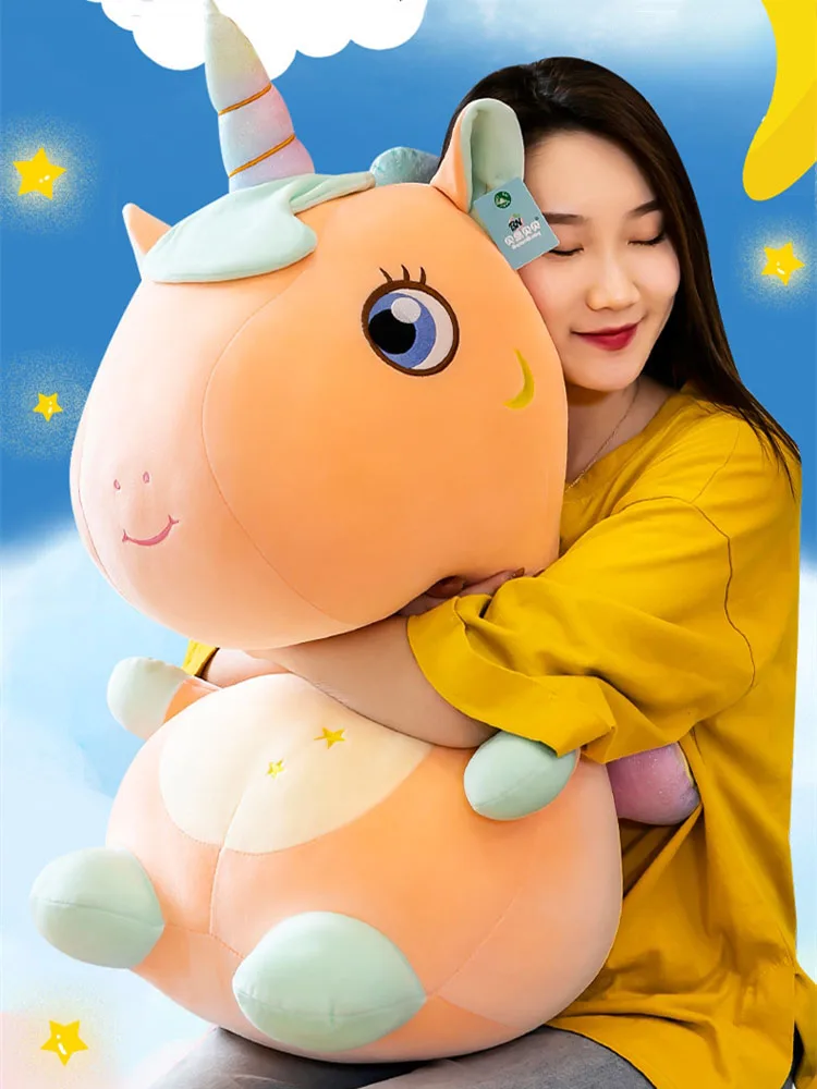 Funny Girlfriend Gift Cartoon Doll Stuffed Animals Plush Toy Soft Unicorn Home Decoration Birthday Present Kawaii  Soothe
