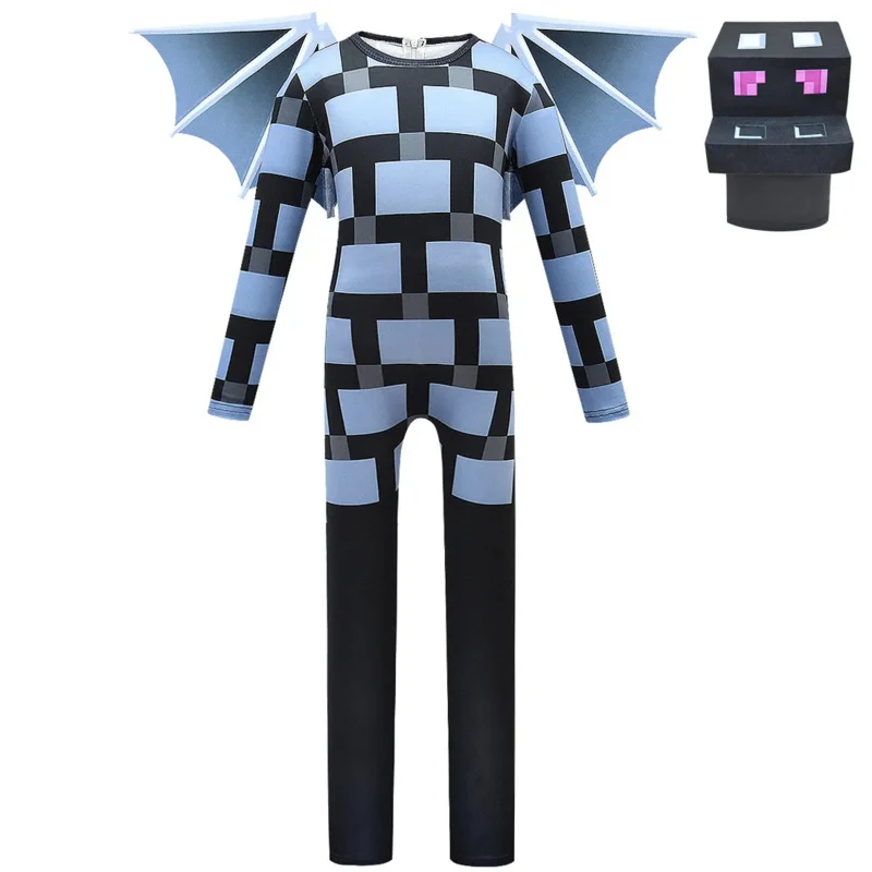 Костюм и маска для косплея мальчиков FINDPITAYA Ender Dragon Хэллоуина