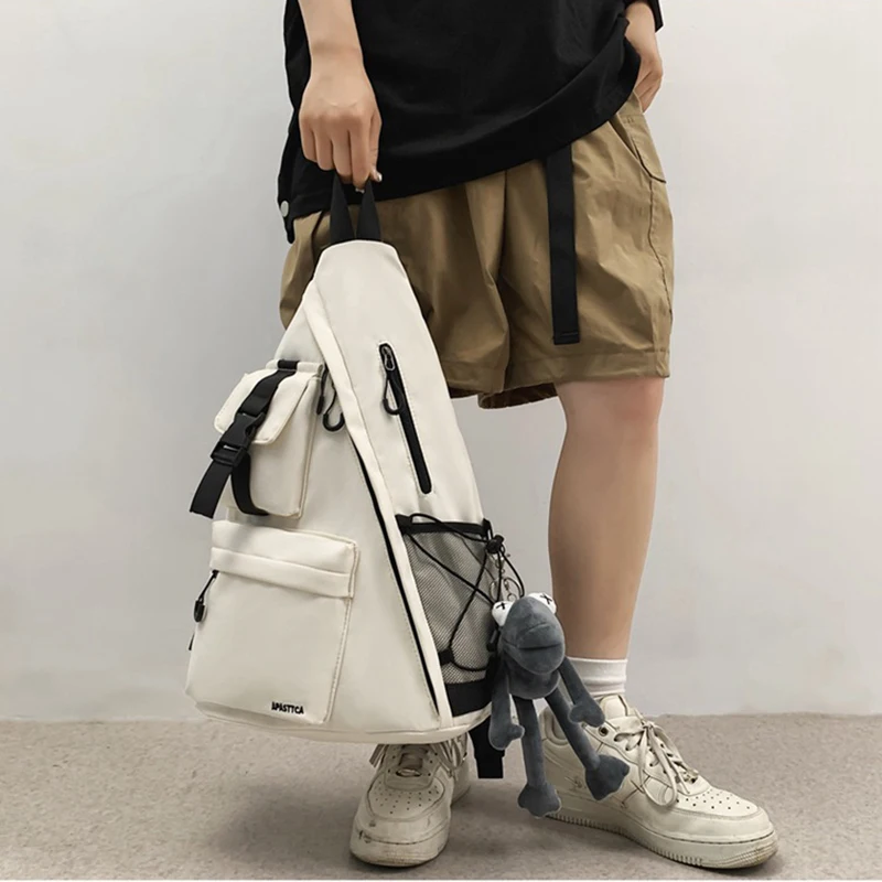 Lawaia Мужская модная деловая нагрудная сумка повседневная через плечо для