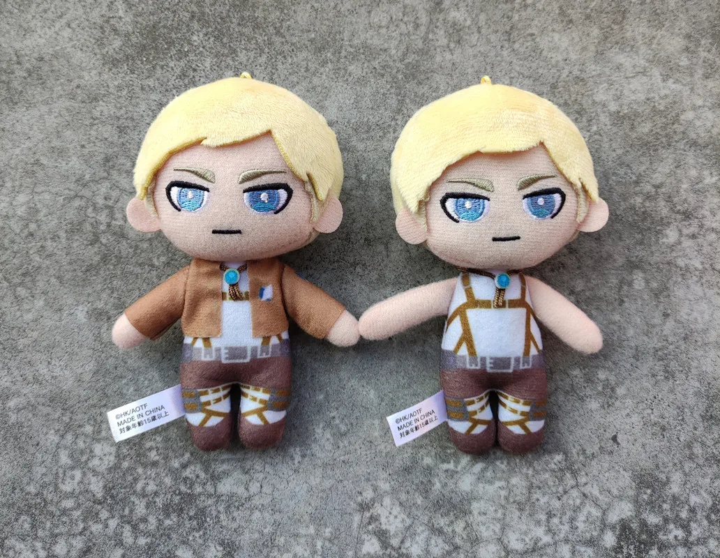 

Аниме Erwin Smith брелок Подвеска плюшевые игрушки мягкие плюшевые #3201 детский подарок на день рождения
