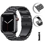 metal strap for apple watch 7 45mm 41mm stainless steel smart watch wristband for iwatch 6 5 4 3 2 1 se 44mm 42mm 40mm 38mm band