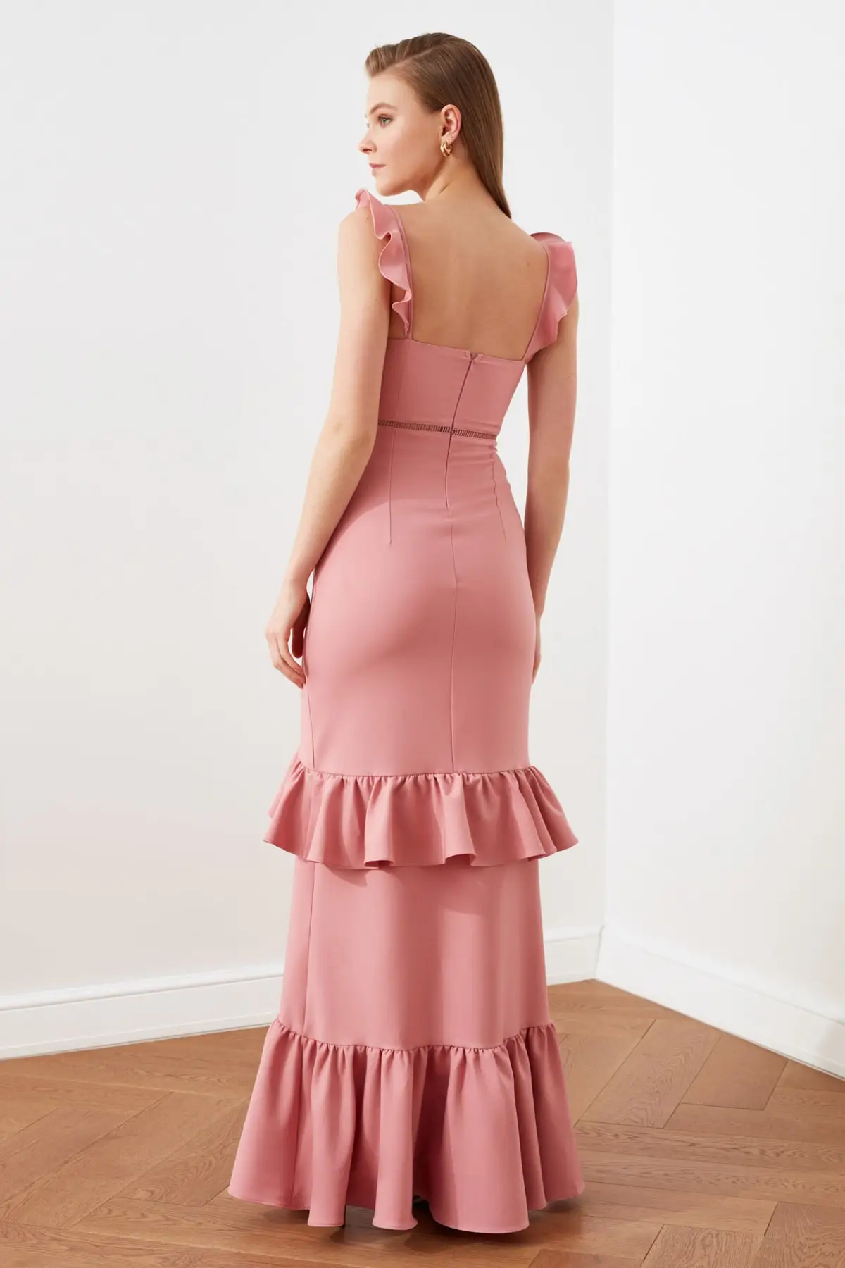 

Trendyol Flounces Evening & Prom Gown TPRSS21AE0114