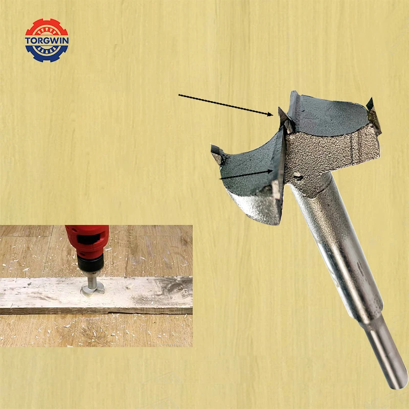 Форстнерный резак диаметром 18-80 мм углеродистая сталь с карбидом для обработки