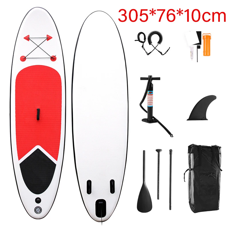

PVC 305*76*10cm Green Sup Board Inflatable Stand Up Paddle C Surfboard Kayak Biggine Surfing Blue Sub Inflatable Board