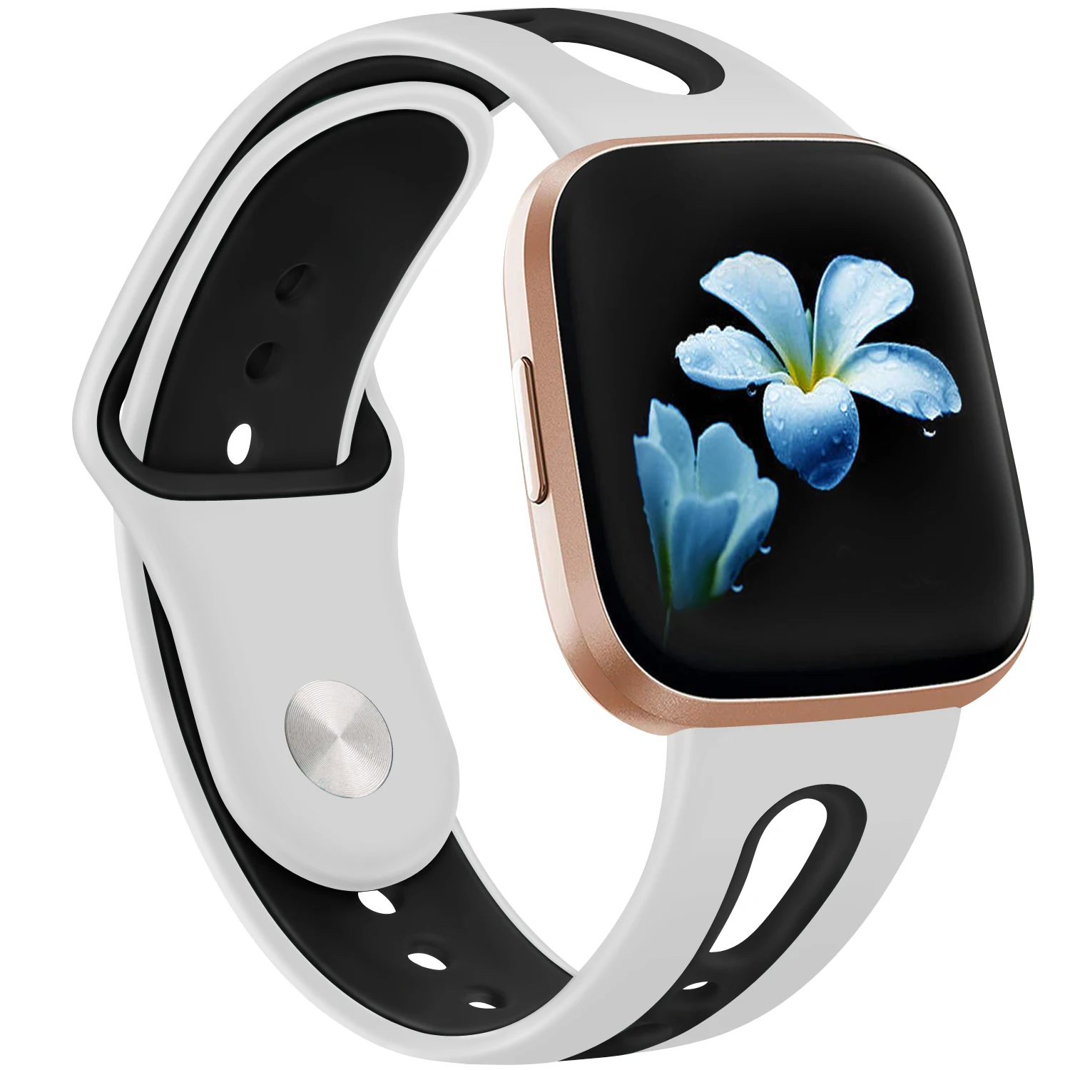 Replacement Band for Fitbit Versa 2 Strap Slim Bracelet Waterproof Band for Fitbit Versa/Versa Lite Silicone Smart Watch Strap