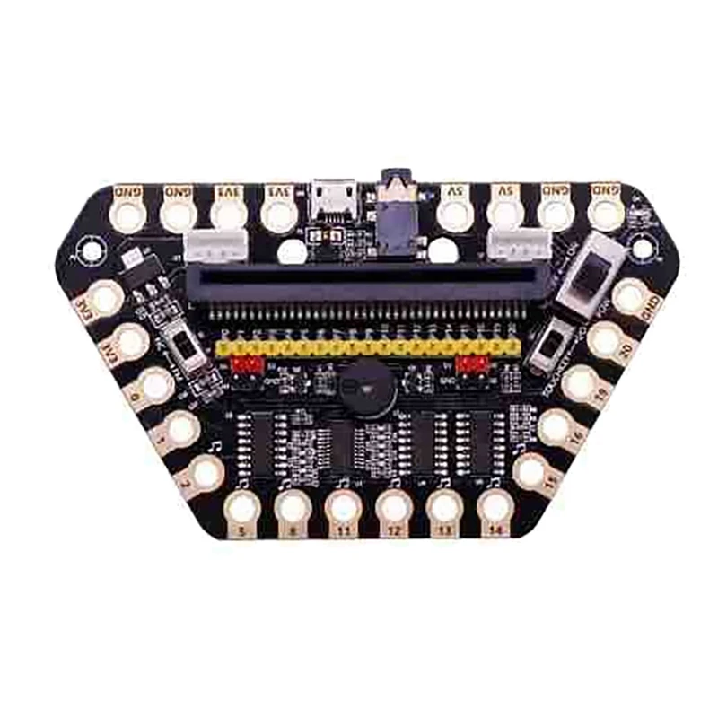 

Microbit Alligator Clip Expansion Board Micro:Bit Adapter Board GPIO Expanded for DIY Building Block