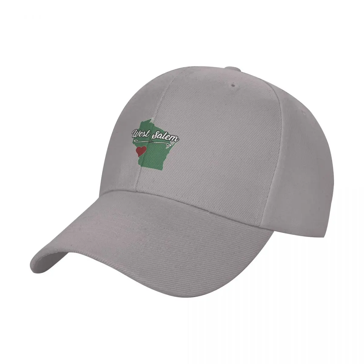 WEST SALEM Wisconsin - WI Merch And Souvenirs City Fashion Бейсболка Кепка с козырьком Мужская шляпа