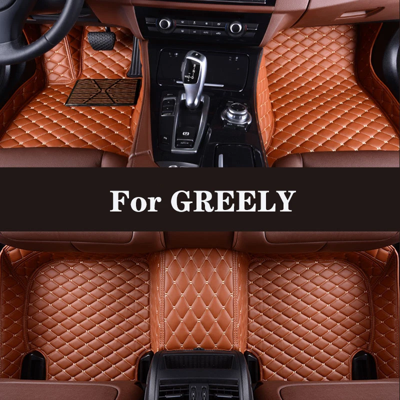 

HLFNTF Full surround custom car floor mat For GREELY GX7 2014-2016 car parts car accessories Automotive interior