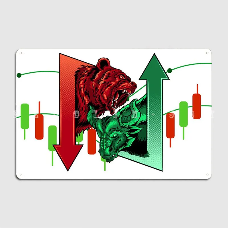 

Металлический плакат в наличии с изображением медвежьего быка, постер для клувечерние, клуба, бара, персонализированное украшение гаража, ж...