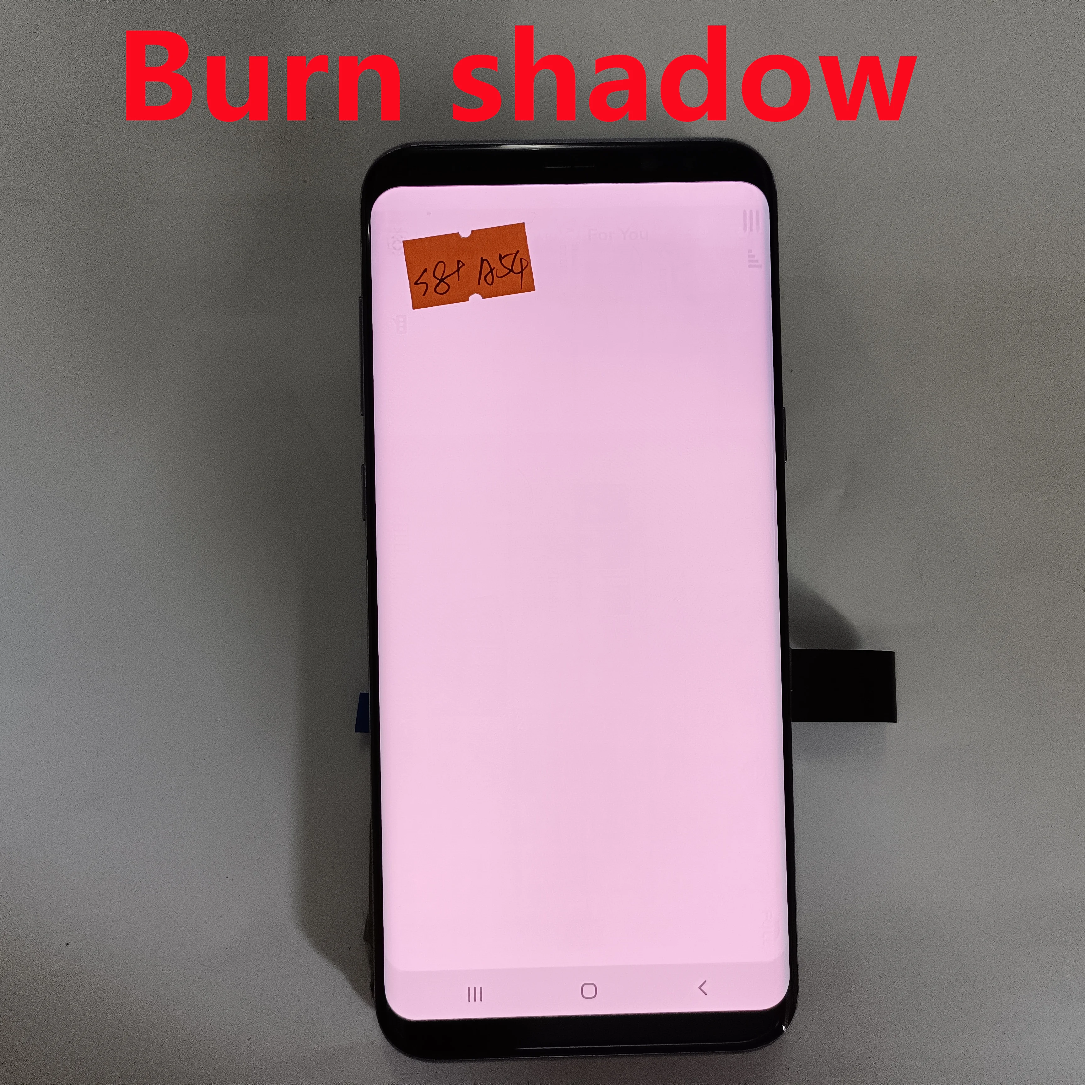 Screen For Samsung Galaxy S8 Plus LCD With Burn Shadow With Frame 955F G955U Touch Display S8 Plus G955F Touch Screen Assembly images - 6