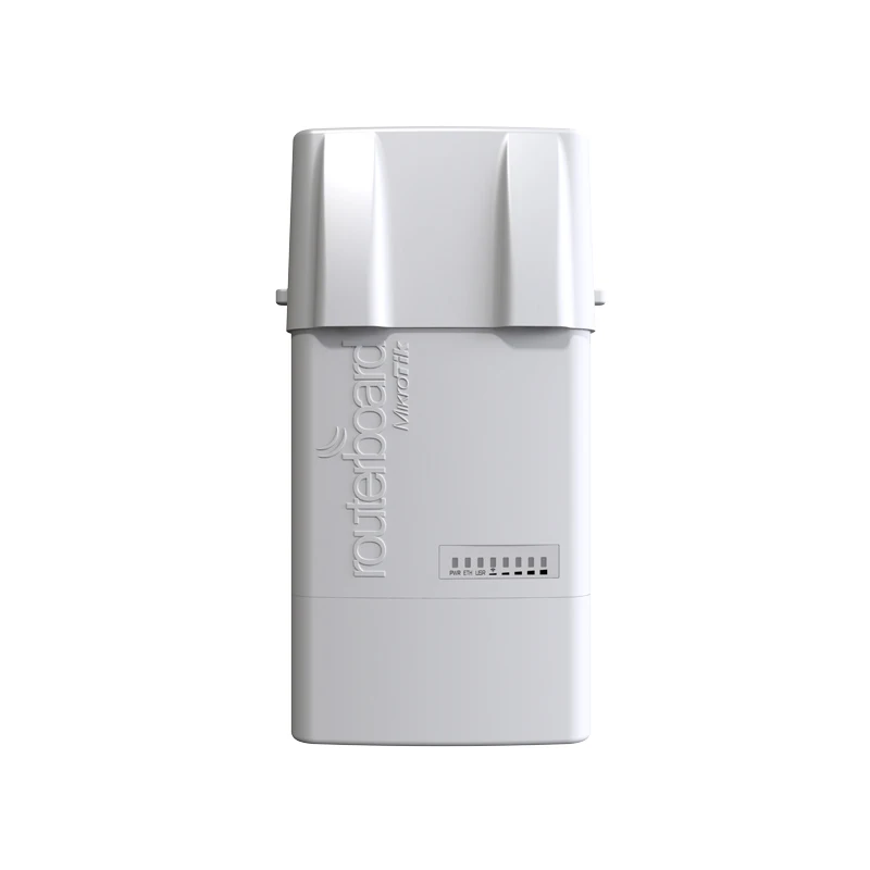 MikroTik RB912UAG-2HPnD-OUT Outdoor Wireless Bridge Access Point, 2.4Ghz integrated AP/Backbone/CPE, 2xRPSMA connectors, 300Mbps