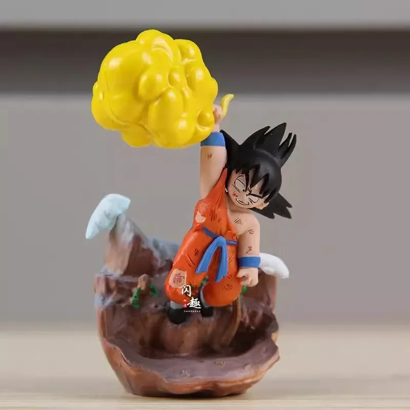 Анимация Dragon Ball GK ES 3rd Bullet Cloud ловля Goku Battle поврежденные и выхлопные фигурки сцены