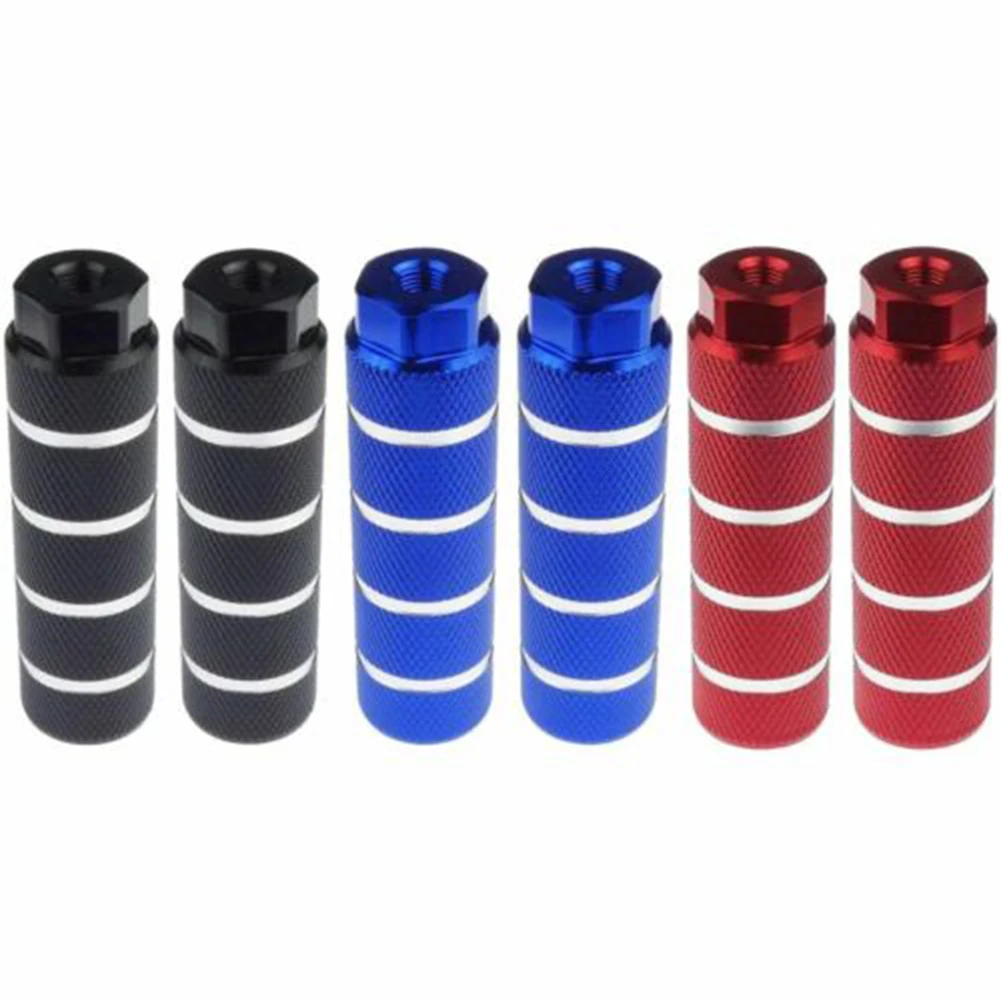 

Brand New High Performance High Quality Hot Sale Bike Pegs 100x28MM Anti Skid ForBMX Bike 1pair Aluminum Alloy