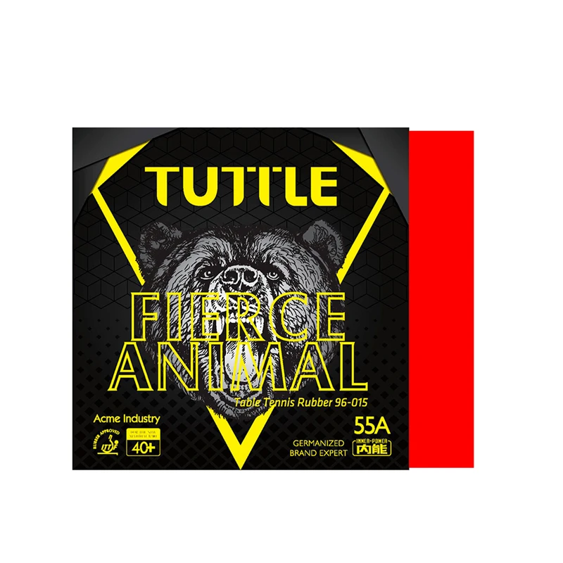 

Челночная губка 2,2 мм, полутростойкий резиновый лист, прыщи в специальной ребристой обработке поверхности 55A/66B, одобрено ITTF