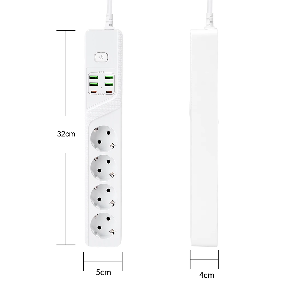 Ceny 3000W Ue Listwa Zasilająca Z Zabezpieczenie Przed Przeciążeniem 4USB C 2typ C Rozdzielacz ładowarki Rozszerzenie Gniazdo Z Przełącznikiem 2m Wtyczka Europejska Rozszerzenie Najtaniej 3000W Ue Listwa Zasilająca Z Zabezpieczenie Przed Przeciążeniem 4USB C 2typ C Rozdzielacz ładowarki Rozszerzenie Gniazdo Z Przełącznikiem 2m Wtyczka Europejska Rozszerzenie