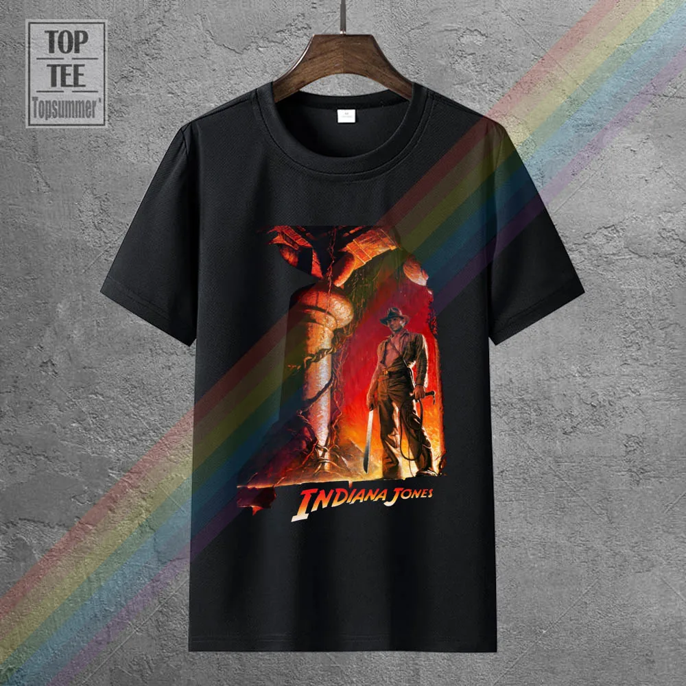 

Мужские лыжные футболки из фильма Индиана Джонс, уличная одежда, футболка, летняя футболка, женская одежда для спортзала, Ekigco