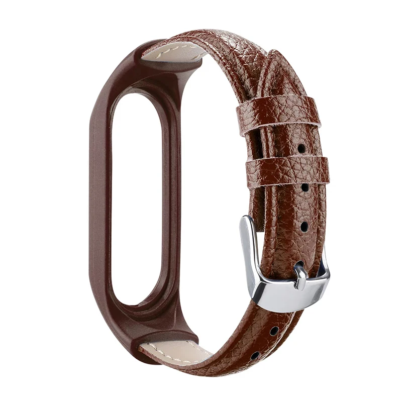 Leather strap for for xiaomi band 7 mi band 6 5 4 watchband pulsera xiaomi loop mi band 3 mi band 6 wristband sport 3 mi xiaomi